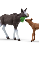 Schleich Moose Family 42629