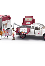 Schleich Horse Club Mobile vet with trailer 42704