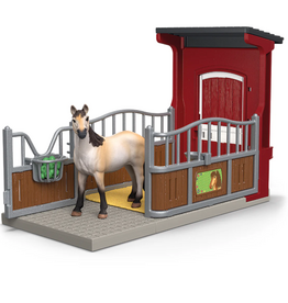 Schleich Farm World Ponybox with Mustang Mare 42724