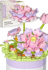 PieceRelax Mini Bricks Potted Flower - Lotus
