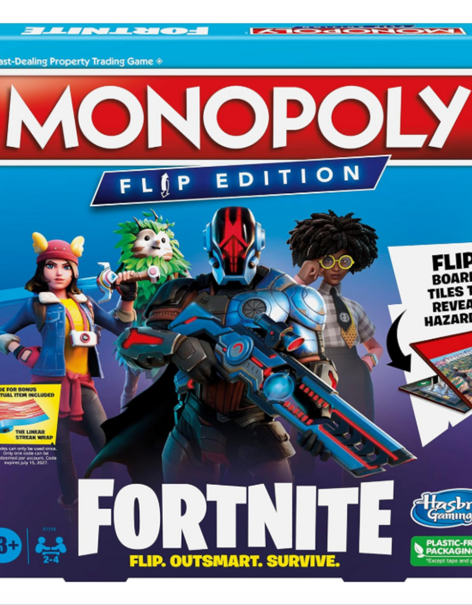 Hasbro MONOPOLY FORTNITE FLIP EDITION