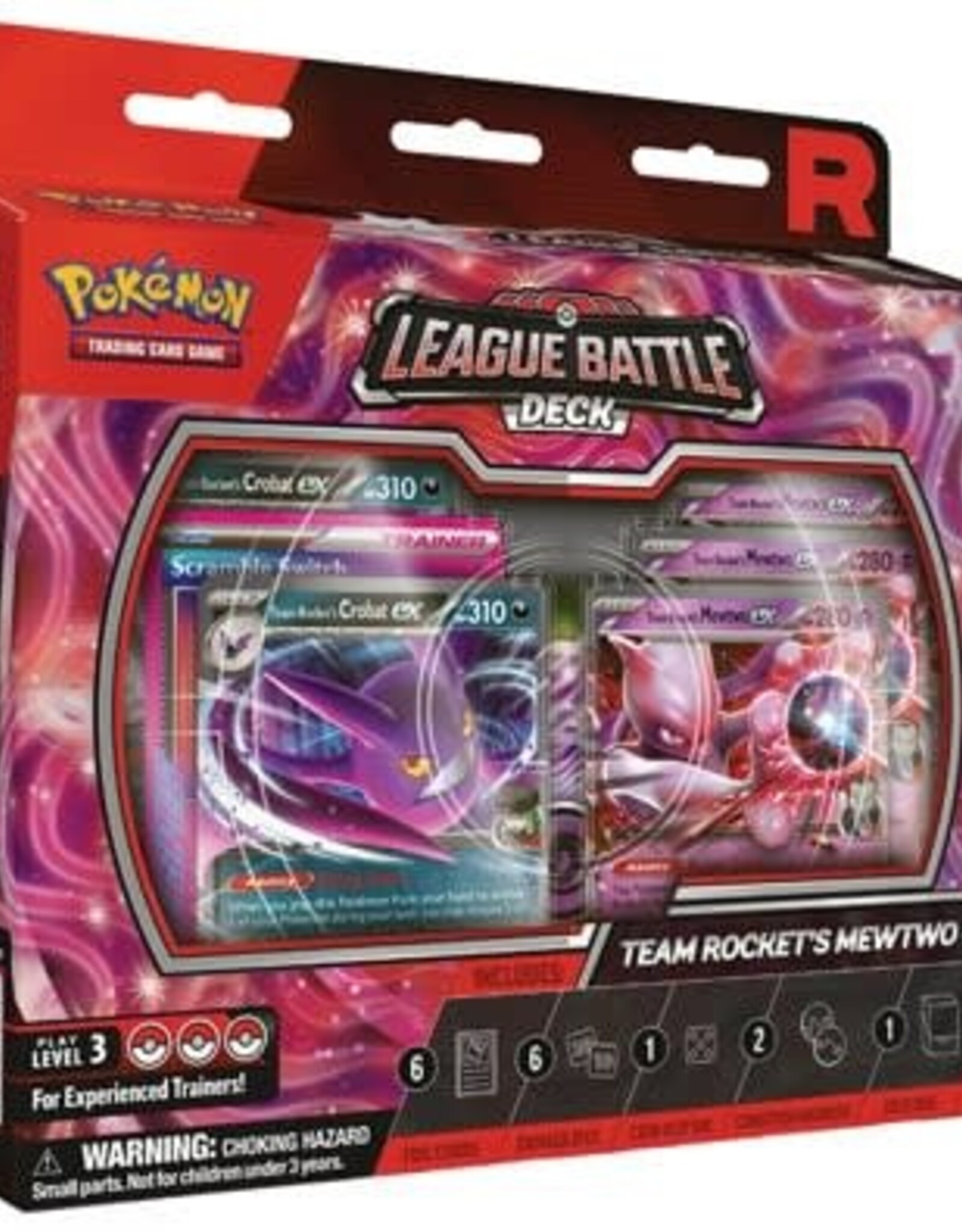 Pokemon Pokemon League Battle Deck Team Rockets Mewtwo EX