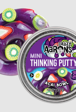 Crazy Aaron's Thinking Putty 2" MINI THINKING PUTTY - ACAI BOWL