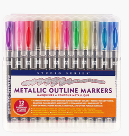 Peter Pauper Press Metallic Outline Markers