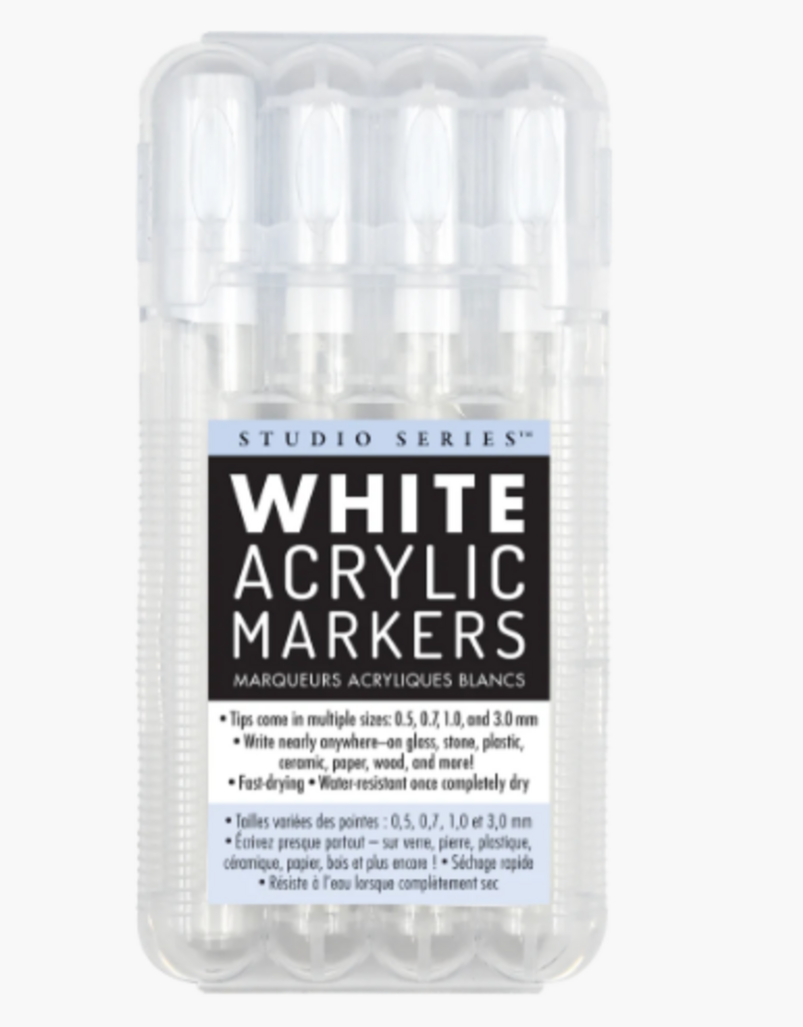 Peter Pauper Press Studio Series White Acrylic Markers
