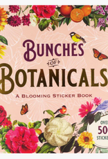 Peter Pauper Press Sticker Bk Bunches of Botanicals