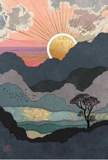 Incognito Scenic Card- Sunset - Blank 5” X 7”