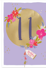 Lemon & Lime Card Balloon 11 - Inside "Wishing you a day bursting with excitement!  Happy Birthday"