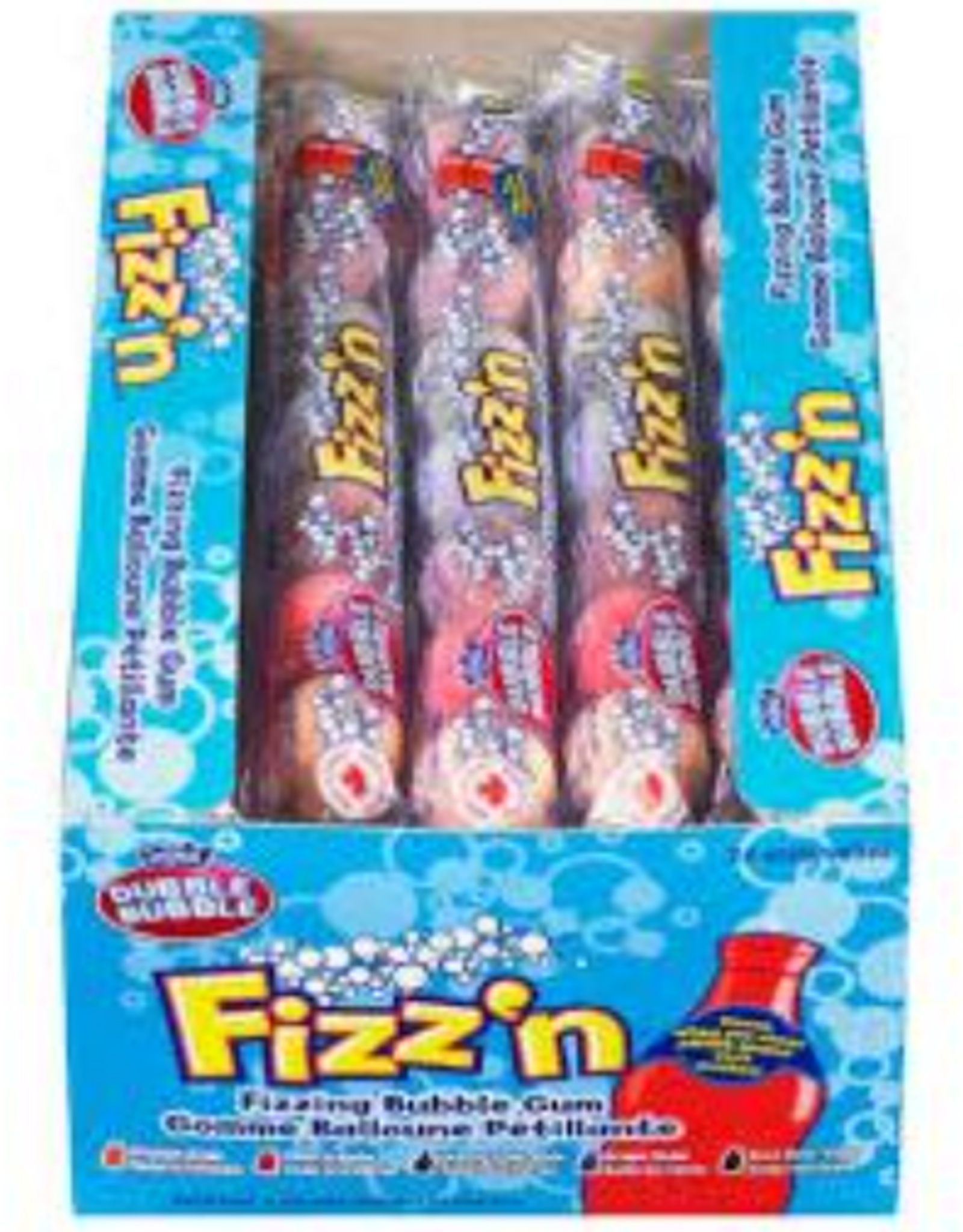 Dubble Bubble Dubble Bubble Fizz'n 7pcs Gum Ball Tube