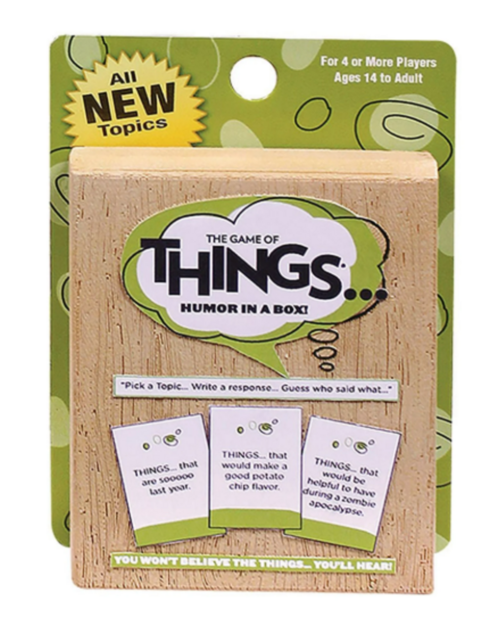 Hasbro The Game of Things Card Game