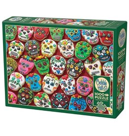 Cobble Hill Sugar Skull Cookies 1000pc CH80144