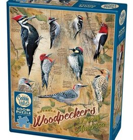 Cobble Hill Notable Woodpeckers 500pc CH85007