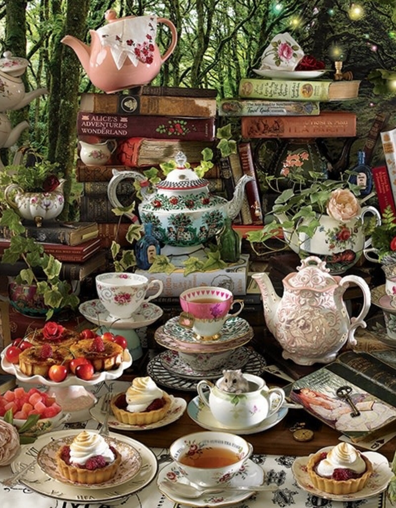 Cobble Hill Mad Hatter's Tea Party 2000pc CH89011