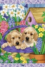 Cobble Hill Puppies and Posies Quilt 1000pc CH80278