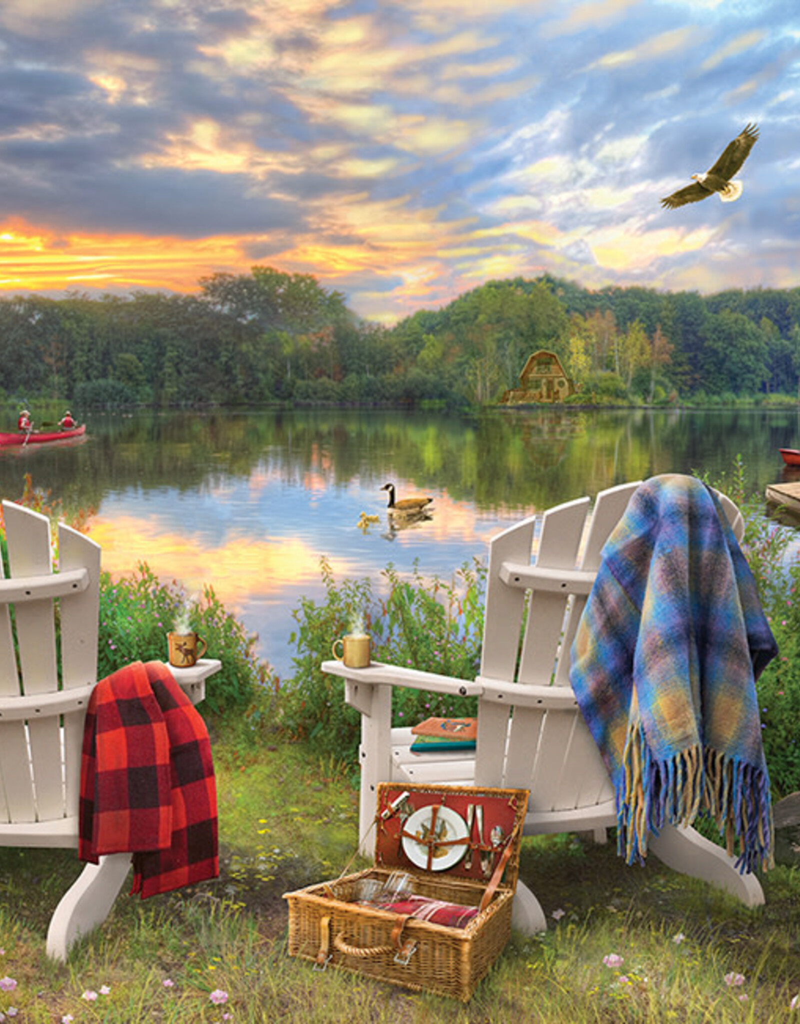 Cobble Hill Lakeshore 1000pc CH80345