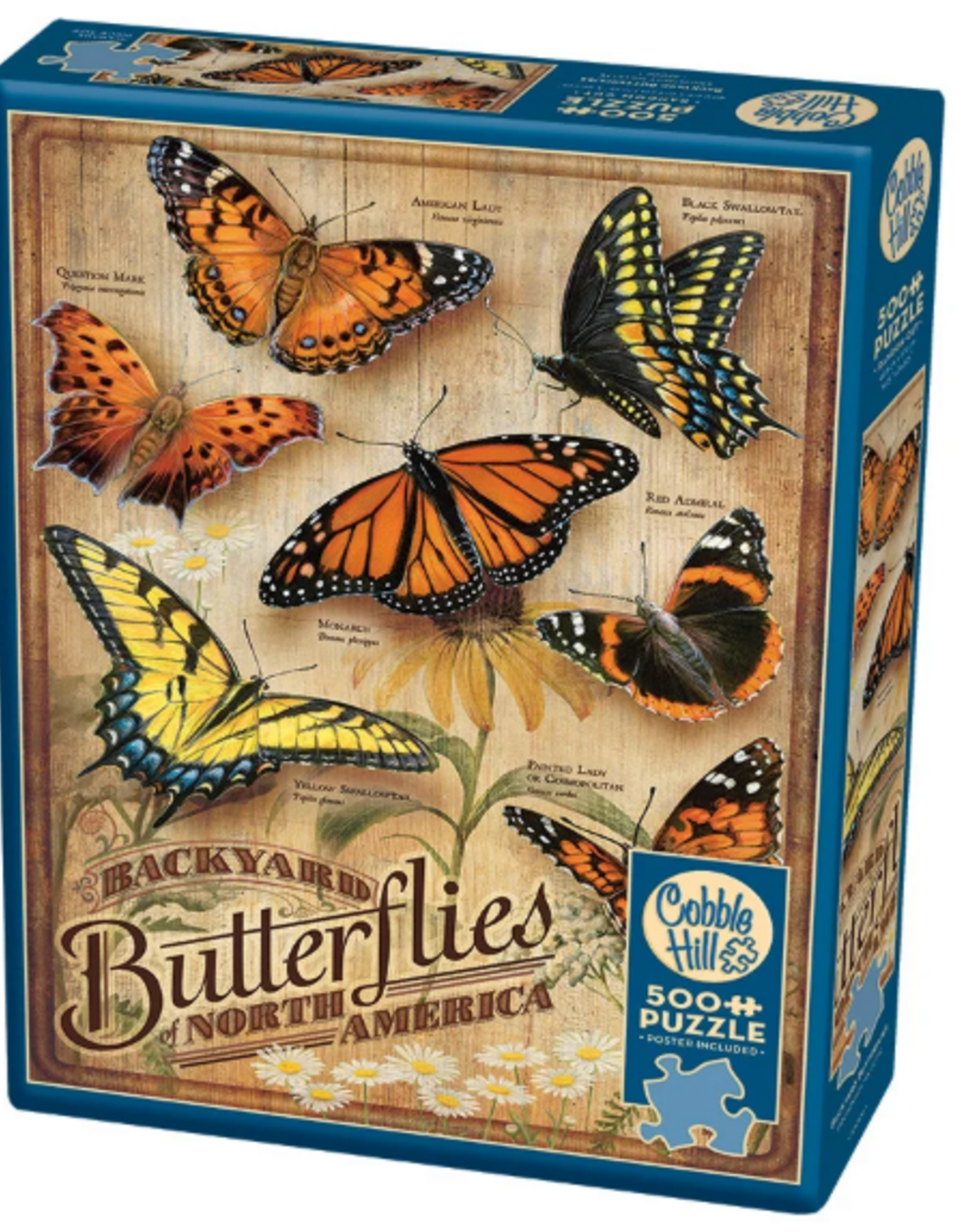 Cobble Hill Backyard Butterflies 500pc CH85006