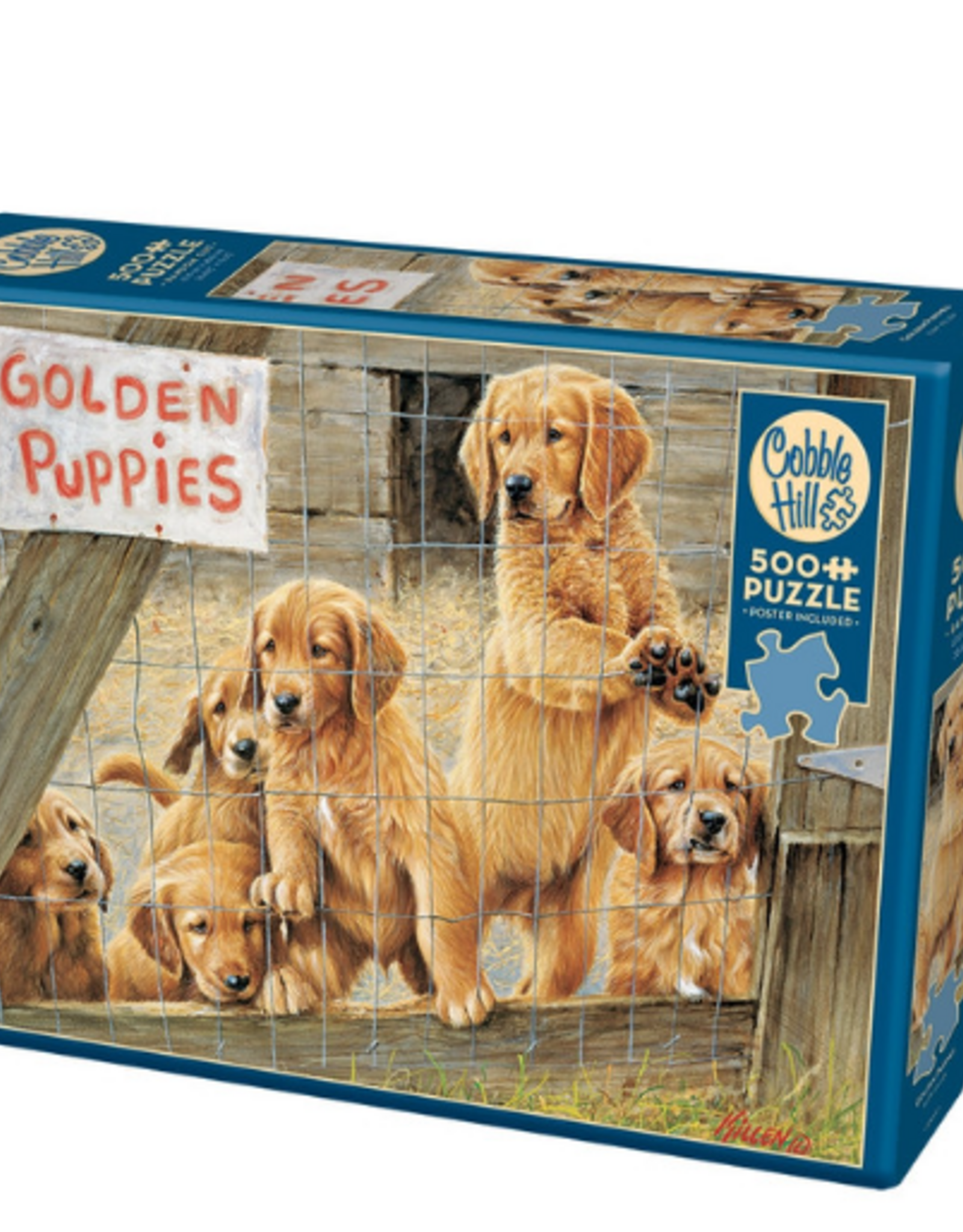 Cobble Hill Golden Puppies 500pc CH85019