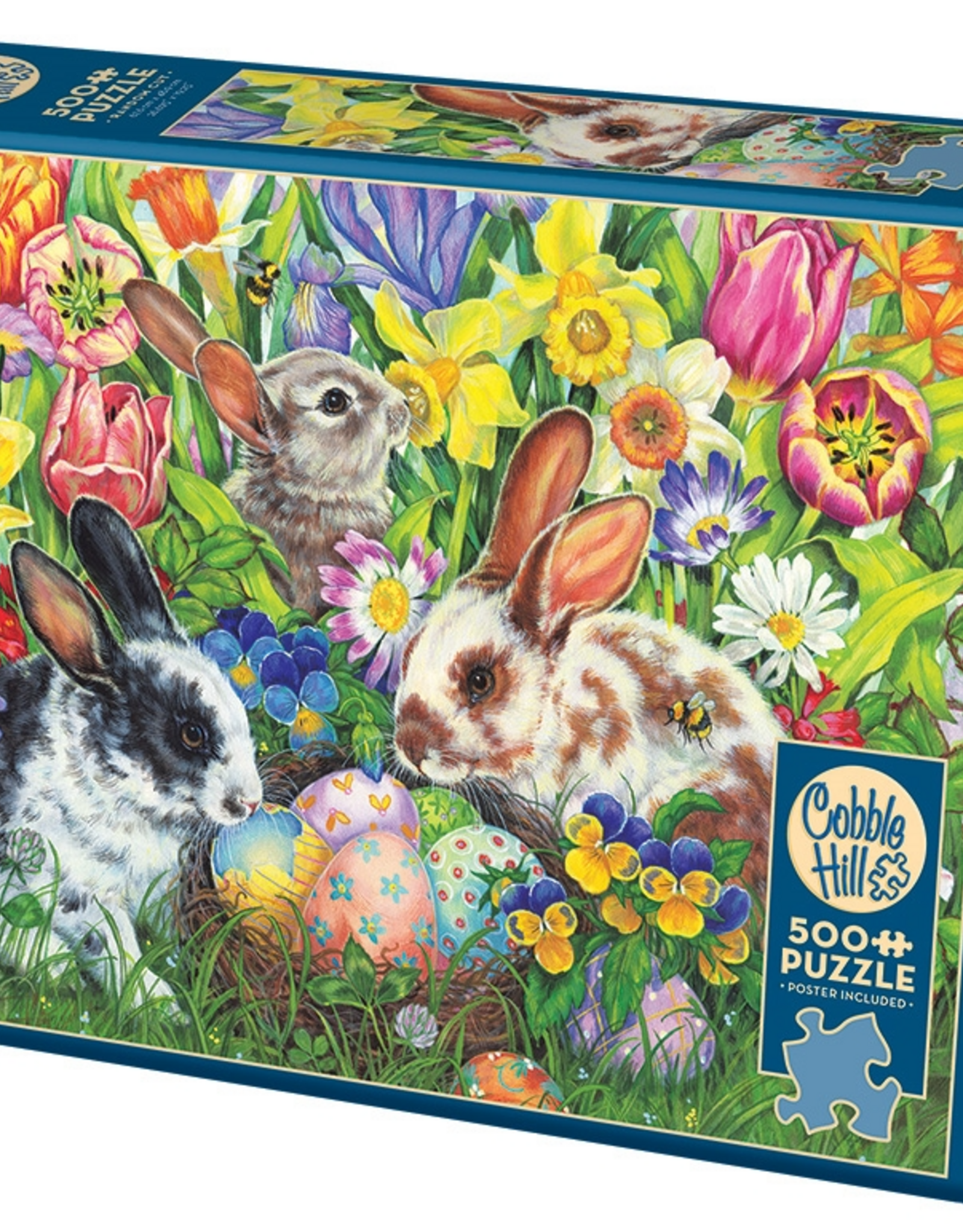 Cobble Hill Easter Bunnies 500pc CH85047