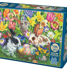 Cobble Hill Easter Bunnies 500pc CH85047