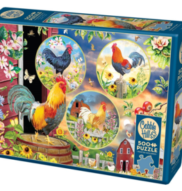 Cobble Hill Rooster Magic 500pc CH85058