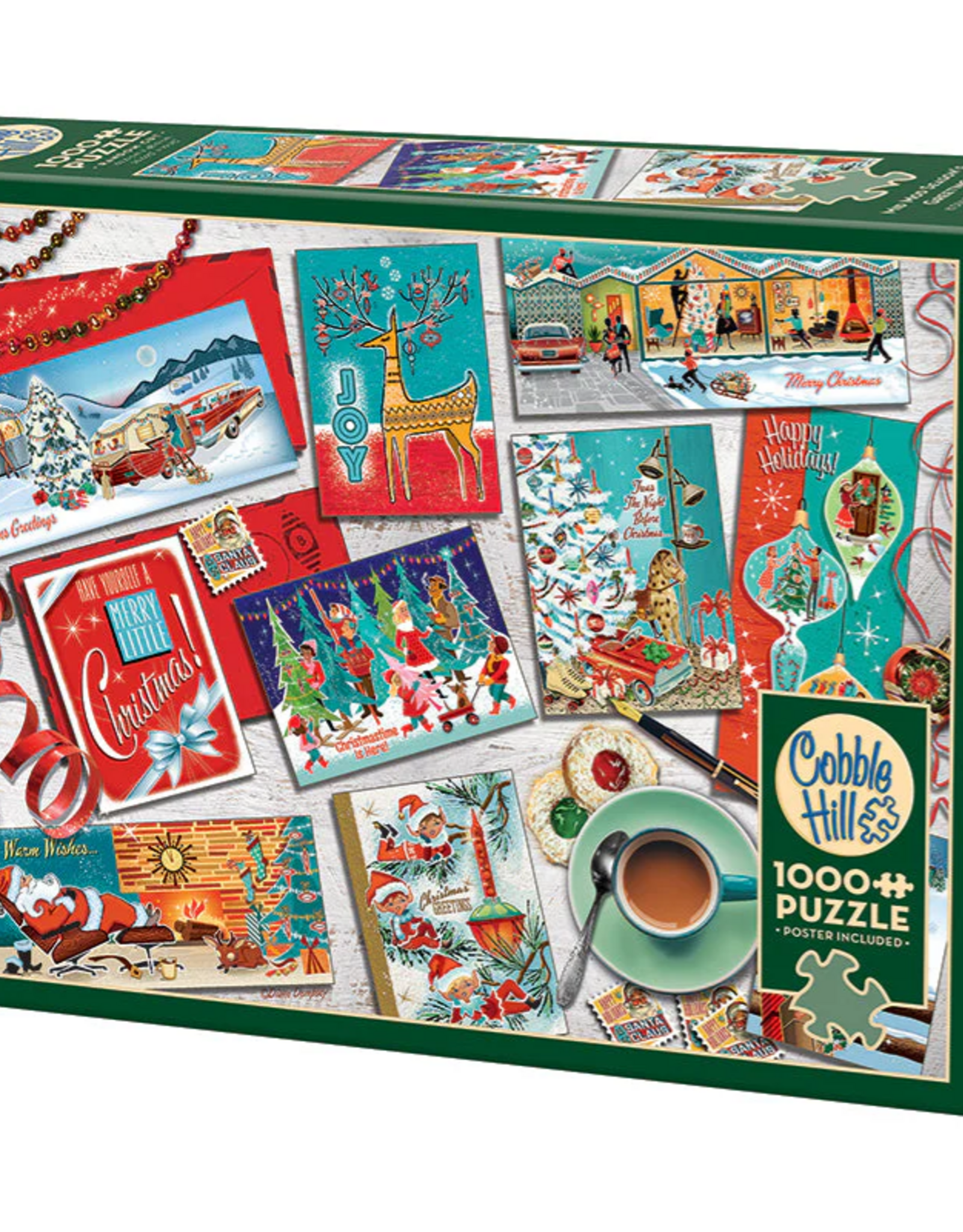 Cobble Hill Mid Mod Season's Greetings 1000pc CH80340