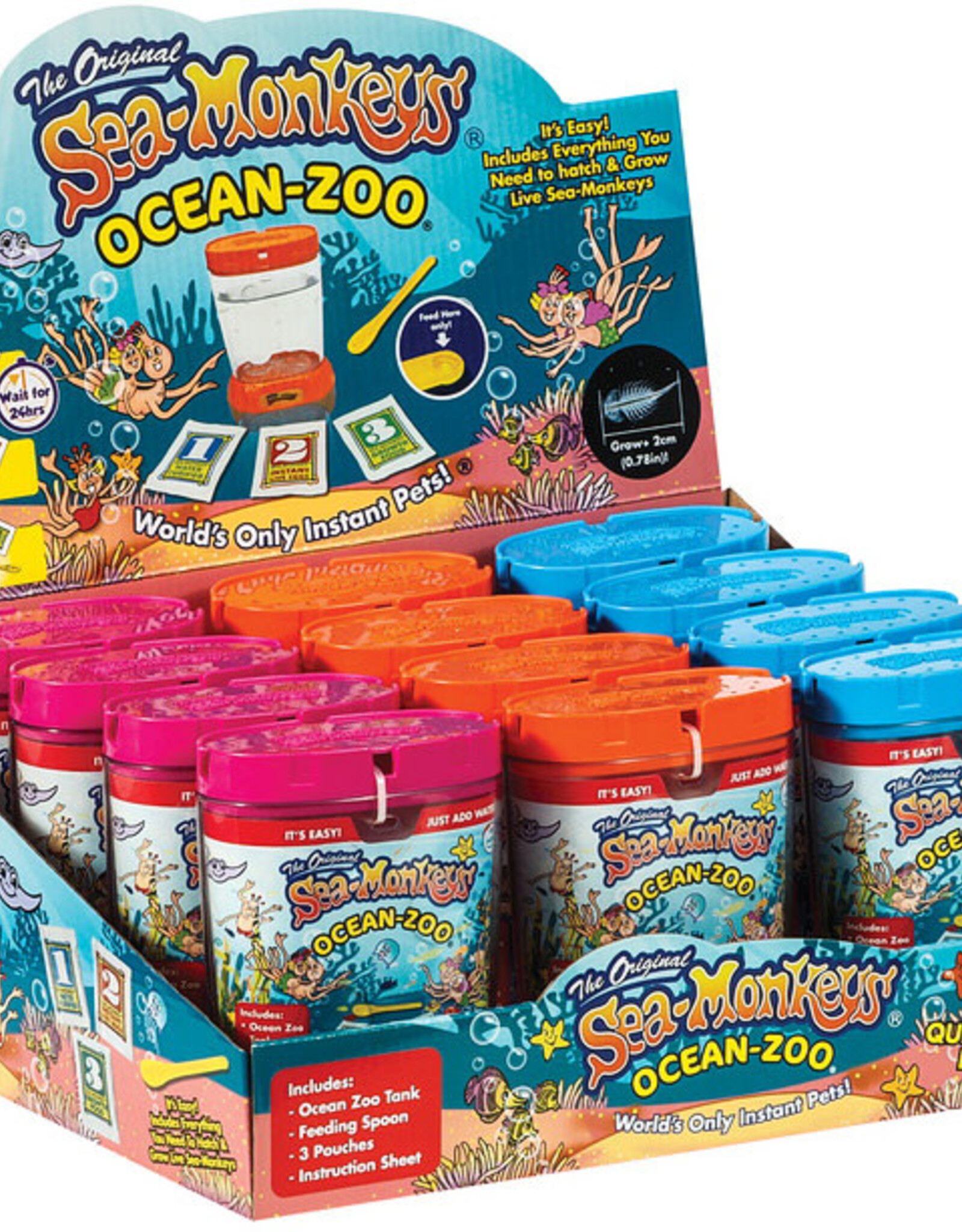 Schylling SEA MONKEY OCEAN ZOO Asst.