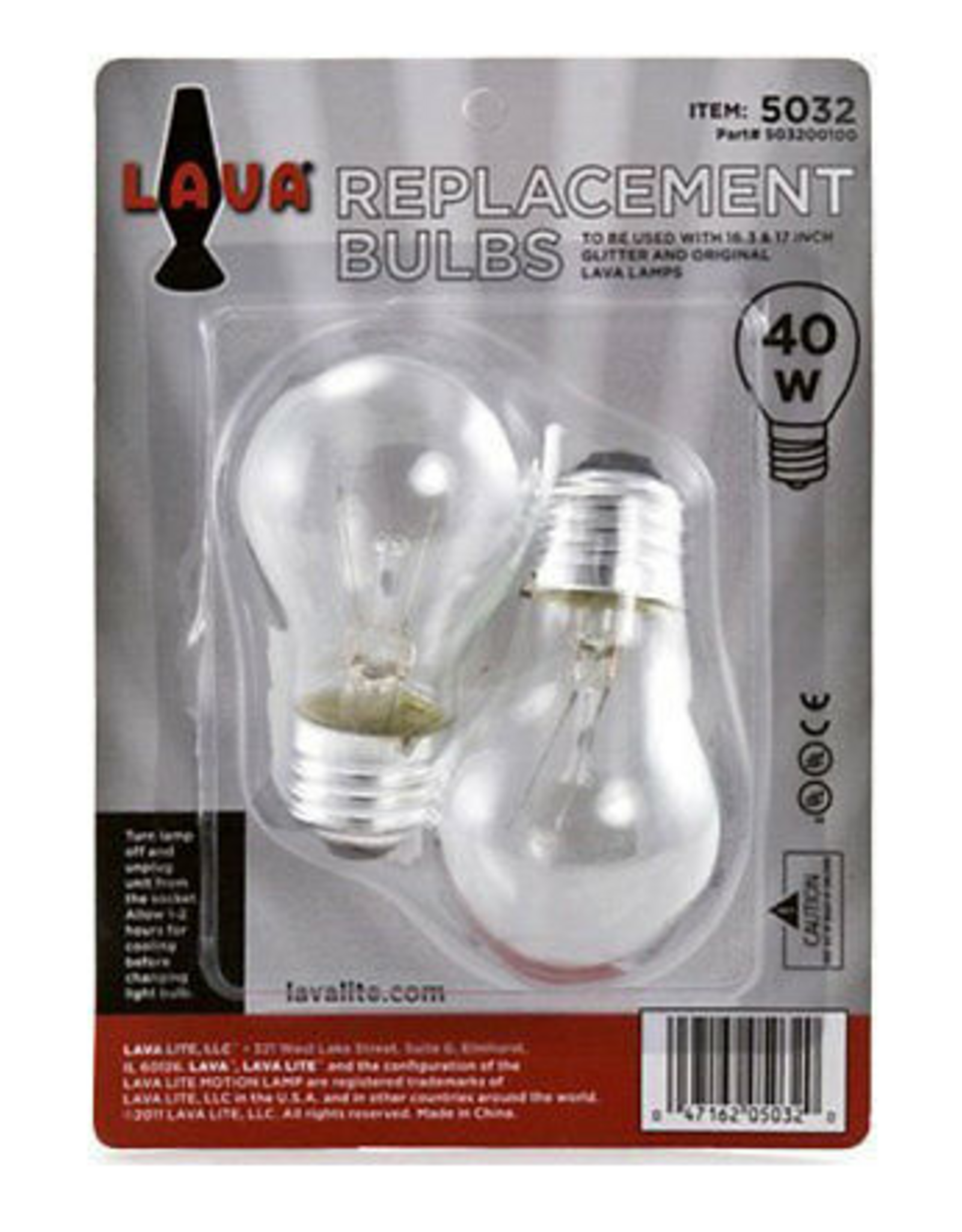 Lava Lamp Lava Lamp 40W LIGHT BULB (2PK)