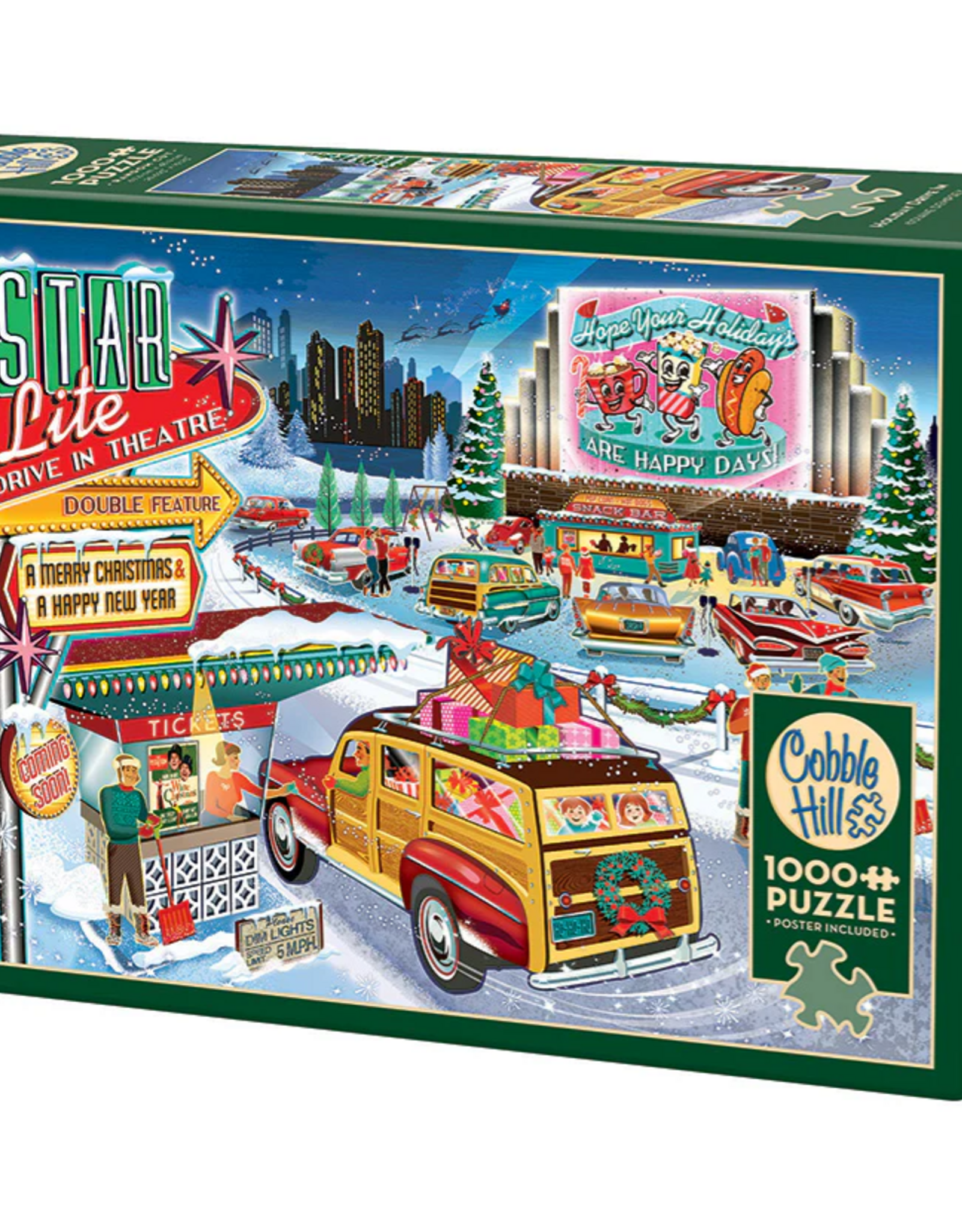 Cobble Hill Holiday Drive in 1000pc CH80391