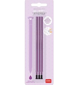 Legami LEGAMI ERASABLE PEN REFILL PURPLE INK