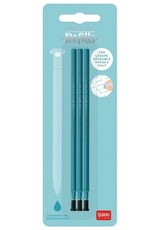 Legami LEGAMI ERASABLE PEN REFILL TURQUOISE INK