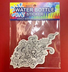 Colouring Sticker - Random Doodle