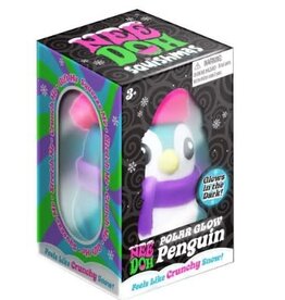 Schylling Squishmas Polar Glow Penguin NEE DOH