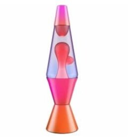 Lava Lamp 14.5" Lava Lamp HEAT OMBRE/RD/CLR