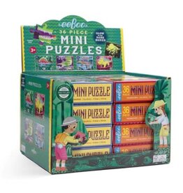 eeBoo DINOSAURS MINI PUZZLE ASST.