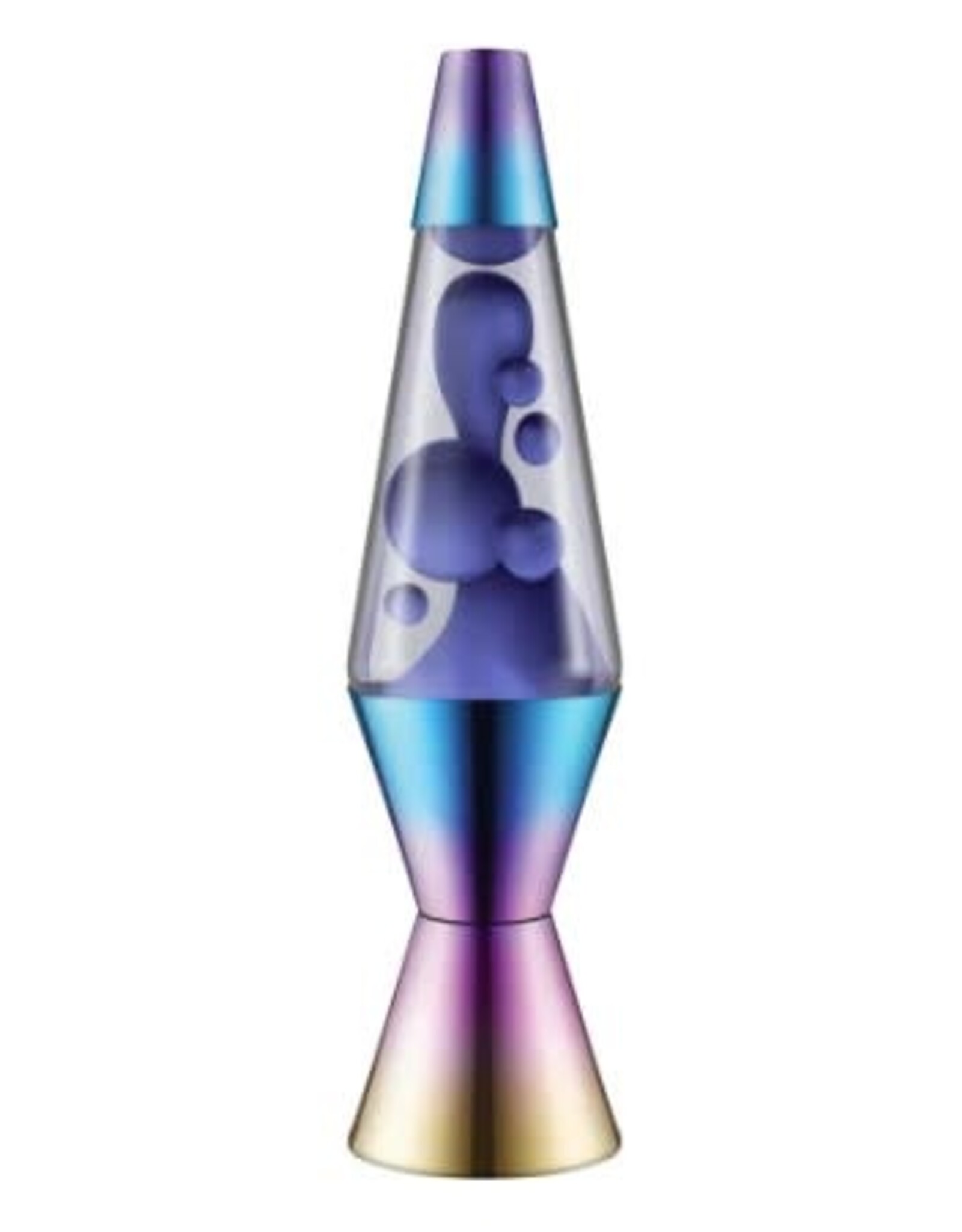 Lava Lamp 14.5'' Lava Lamp OIL SLICK/BL/CLR
