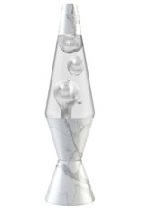 Lava Lamp 14.5'' Lava Lamp FX CARRARA/MT SL/CLR