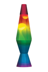 Lava Lamp 14.5" Lava Lamp RAINBOW HNDPT - TRICL
