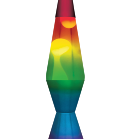 Lava Lamp 14.5" Lava Lamp RAINBOW HNDPT - TRICL