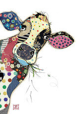 Incognito Kooks Card - Connie cow - Blank 5” x 7”