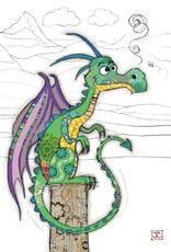 Incognito Kooks - Duncan dragon - Blank 5” x 7”