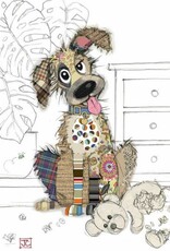 Incognito KOOKS Card - DOG - BLANK (5" X 7")