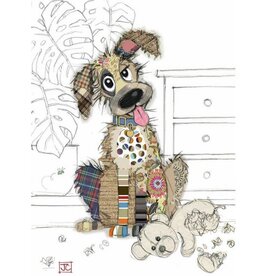 Incognito KOOKS Card - DOG - BLANK (5" X 7")