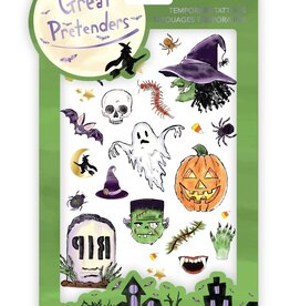 Great Pretenders Halloween Tattoos - 18pc