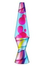 Lava Lamp 14.5'' Lava Lamp CANDY SWIRL/PNK/LT BLUE