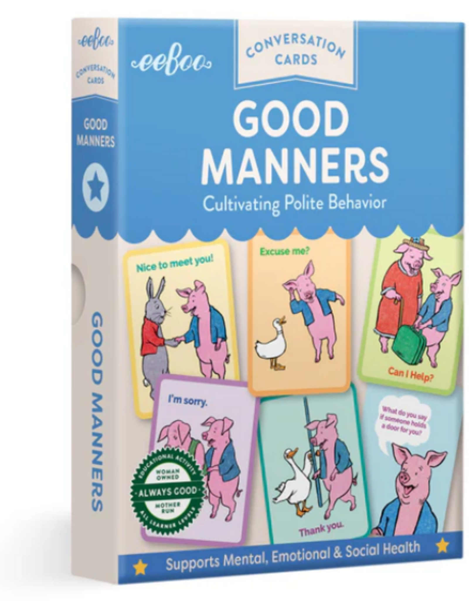 eeBoo Good Manners Flash Cards