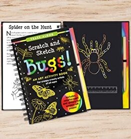 Peter Pauper Press BUGS! SCRATCH AND SKETCH