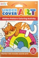 OOLY Undercover Art Hidden Patterns Coloring Activity - Smitten Kittens