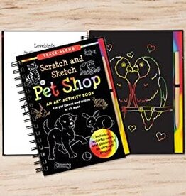 Peter Pauper Press SCRATCH & SKETCH PET SHOP