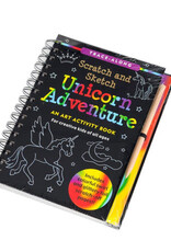 Peter Pauper Press UNICORN ADVENTURE SCRATCH AND SKETCH