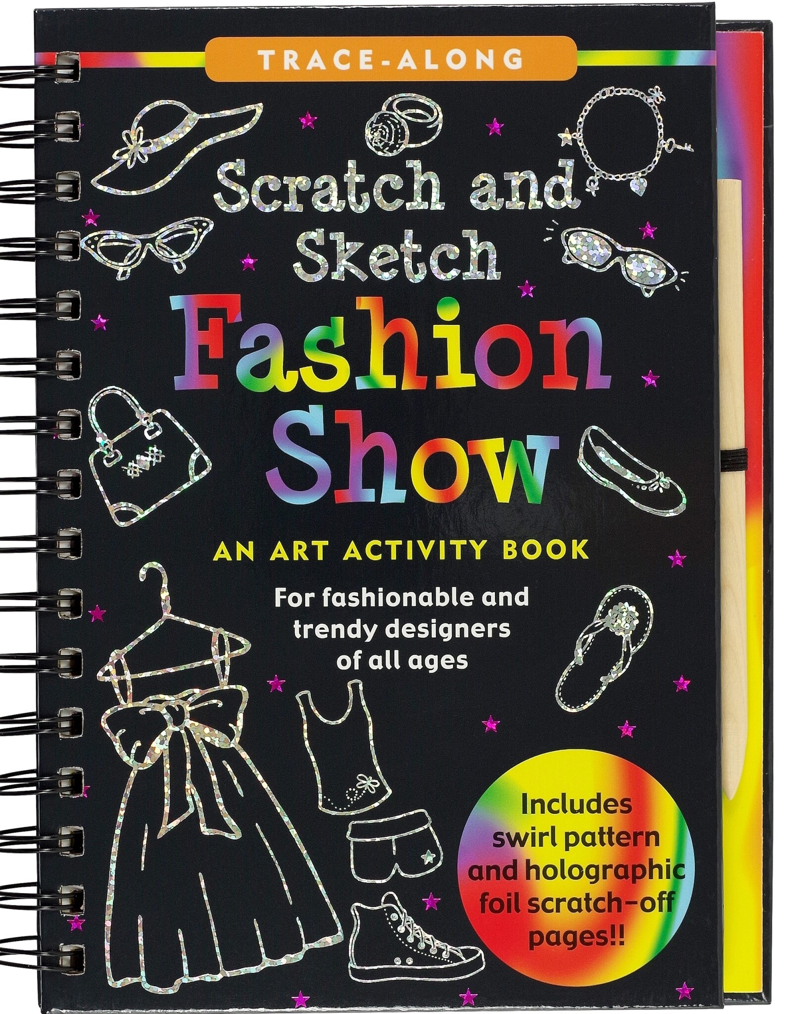 Peter Pauper Press SCRATCH & SKETCH FASHION SHOW